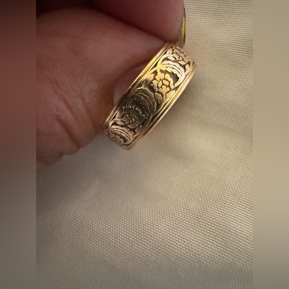 14k gold Artcarved wedding ring